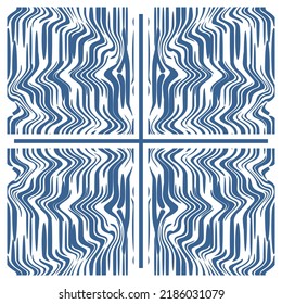 blurry jagged chaotic lines abstract grunge vector seamless pattern
