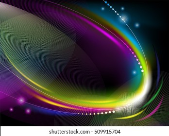blurry lights abstract background 