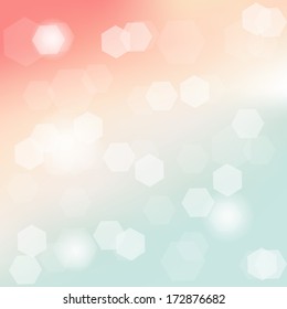 Blurry Lights Abstract Background - EPS10