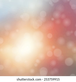 Blurry lights. Vector illustration