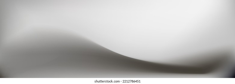 Blurry Liquid Smoke White Smooth Light Smooth Surface. Wavy Metal Pastel Gray Weather Gradient Backdrop. Cloud Grey Curve Fluid Sky Gradient Mesh. Smog Flow Cloudy Silver Water Monochrom Background.