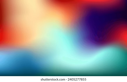 fondo de gradiente de color de malla borrosa con patrón líquido
