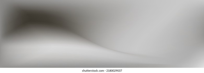 Blurry Metal Sky White Grey Water Wallpaper. Weather Monochrom Light Smooth Cloudy Gradient Backdrop. Smoke Pastel Smog Liquid Silver Gradient Mesh. Wavy Gray Curve Cloud Flow Fluid Blurry Texture.