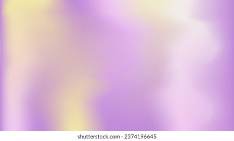 Blurry pale lavender lemon design fon. Cloudy light skyfall violet gradient mesh wallpaper. Periwinkle template for wedding invitation rsvp ads mockup. Pastel purple white yellow gradient background. 