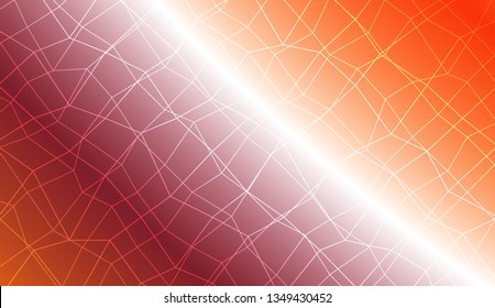 Blurry polygonal mesh texture. For wallpaper, presentation background, interior design, fashion print. Vector illustration. Creative gradient color