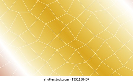 Blurry polygonal mesh texture. For wallpaper, presentation background, interior design, fashion print. Vector illustration. Creative gradient color
