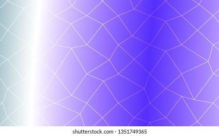 Blurry polygonal mesh texture. For wallpaper, presentation background, interior design, fashion print. Vector illustration. Creative gradient color