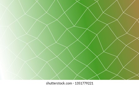 Blurry polygonal mesh texture. For wallpaper, presentation background, interior design, fashion print. Vector illustration. Creative gradient color