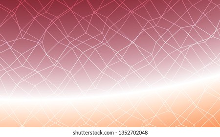 Blurry polygonal mesh texture. For wallpaper, presentation background, interior design, fashion print. Vector illustration. Creative gradient color