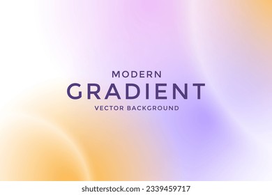 blurry purple orange modern gradient background