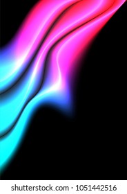 Blurry smoky vector background