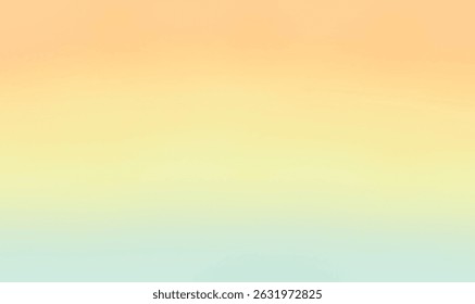 blurry soft colors orange, yellow, and blue, gradient background