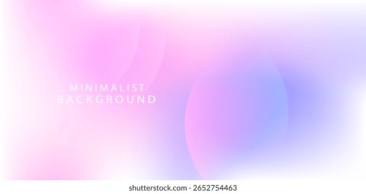 Gradiente rosa suave e roxo borrado com formas geométricas sutis — perfeito para fundos vetoriais abstratos elegantes, sonhadores e modernos.
