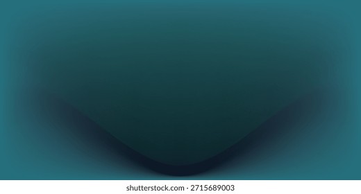 Forma abstrata de cor azul-azulada com efeito gradiente