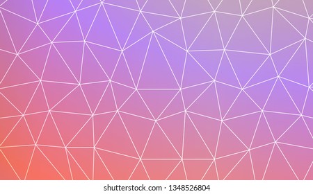 Blurry triangle texture. Design for flyer, wallpaper, presentation, paper. Vector illustration. Light Gradient Abstract Background