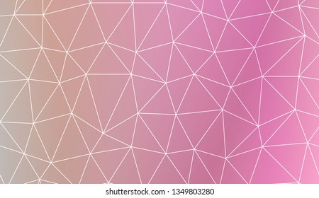 Blurry triangle texture. Design for flyer, wallpaper, presentation, paper. Vector illustration. Light Gradient Abstract Background