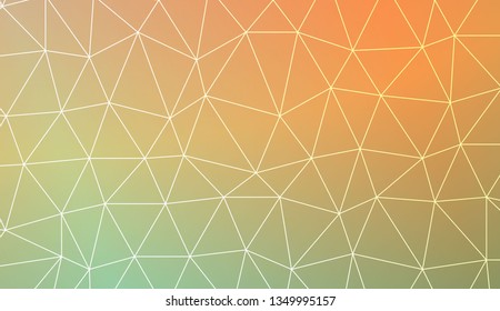 Blurry triangle texture. Design for flyer, wallpaper, presentation, paper. Vector illustration. Light Gradient Abstract Background