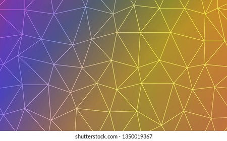 Blurry triangle texture. Design for flyer, wallpaper, presentation, paper. Vector illustration. Light Gradient Abstract Background