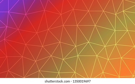 Blurry triangle texture. Design for flyer, wallpaper, presentation, paper. Vector illustration. Light Gradient Abstract Background