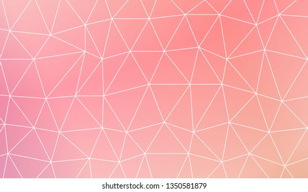 Blurry triangle texture. Design for flyer, wallpaper, presentation, paper. Vector illustration. Light Gradient Abstract Background