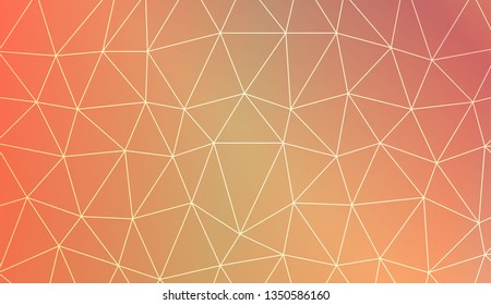 Blurry triangle texture. Design for flyer, wallpaper, presentation, paper. Vector illustration. Light Gradient Abstract Background