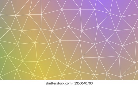 Blurry triangle texture. Design for flyer, wallpaper, presentation, paper. Vector illustration. Light Gradient Abstract Background