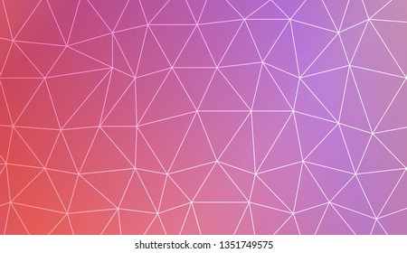 Blurry triangle texture. Design for flyer, wallpaper, presentation, paper. Vector illustration. Light Gradient Abstract Background