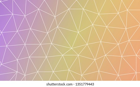 Blurry triangle texture. Design for flyer, wallpaper, presentation, paper. Vector illustration. Light Gradient Abstract Background