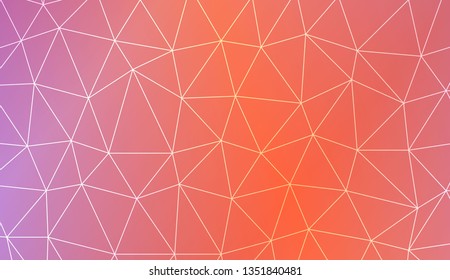 Blurry triangle texture. Design for flyer, wallpaper, presentation, paper. Vector illustration. Light Gradient Abstract Background
