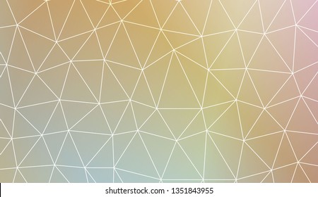 Blurry triangle texture. Design for flyer, wallpaper, presentation, paper. Vector illustration. Light Gradient Abstract Background