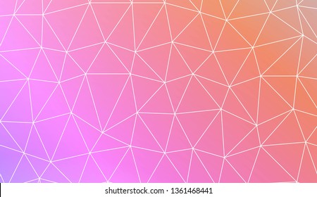 Blurry triangle texture. Design for flyer, wallpaper, presentation, paper. Vector illustration. Light Gradient Abstract Background
