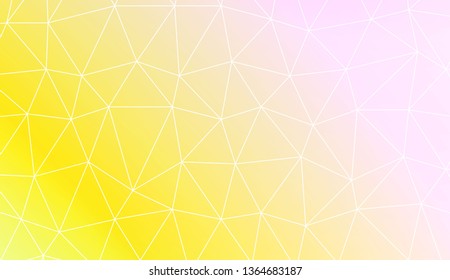 Blurry triangle texture. Design for flyer, wallpaper, presentation, paper. Vector illustration. Light Gradient Abstract Background