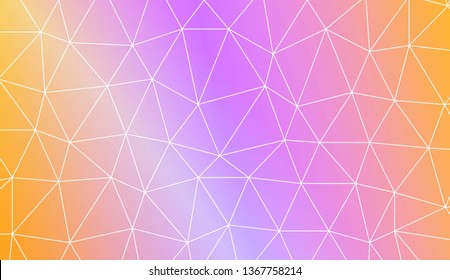 Blurry triangle texture. Design for flyer, wallpaper, presentation, paper. Vector illustration. Light Gradient Abstract Background
