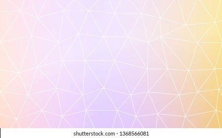 Blurry triangle texture. Design for flyer, wallpaper, presentation, paper. Vector illustration. Light Gradient Abstract Background