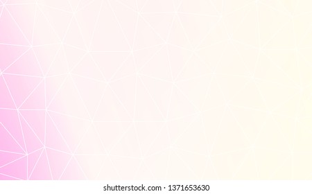 Blurry triangle texture. Design for flyer, wallpaper, presentation, paper. Vector illustration. Light Gradient Abstract Background