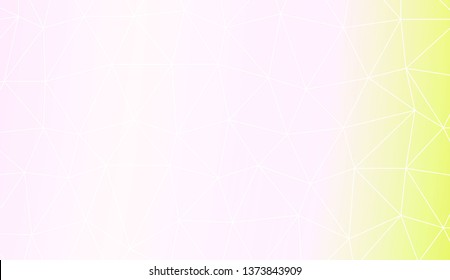 Blurry triangle texture. Design for flyer, wallpaper, presentation, paper. Vector illustration. Light Gradient Abstract Background