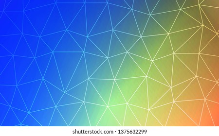 Blurry triangle texture. Design for flyer, wallpaper, presentation, paper. Vector illustration. Light Gradient Abstract Background
