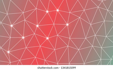 Blurry triangle texture. Template for wallpaper, interior design, decoration, scrapbooking page. Vector illustration. Creative gradient color