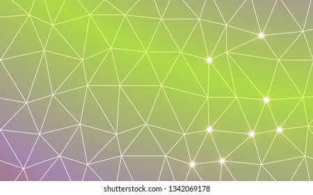 Blurry triangle texture. Template for wallpaper, interior design, decoration, scrapbooking page. Vector illustration. Creative gradient color