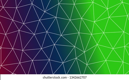 Blurry triangle texture. Template for wallpaper, interior design, decoration, scrapbooking page. Vector illustration. Creative gradient color