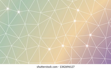 Blurry triangle texture. Template for wallpaper, interior design, decoration, scrapbooking page. Vector illustration. Creative gradient color