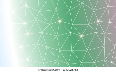 Blurry triangle texture. Template for wallpaper, interior design, decoration, scrapbooking page. Vector illustration. Creative gradient color