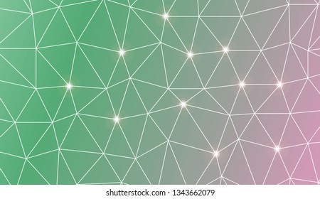 Blurry triangle texture. Template for wallpaper, interior design, decoration, scrapbooking page. Vector illustration. Creative gradient color