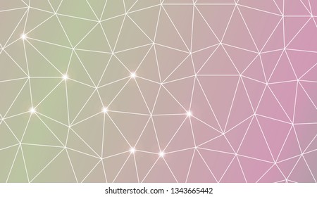 Blurry triangle texture. Template for wallpaper, interior design, decoration, scrapbooking page. Vector illustration. Creative gradient color