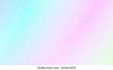 Blurry triangle texture. For wallpaper, presentation background, interior design, fashion print. Vector illustration. Creative gradient color