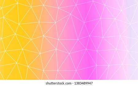 Blurry triangle texture. For wallpaper, presentation background, interior design, fashion print. Vector illustration. Creative gradient color