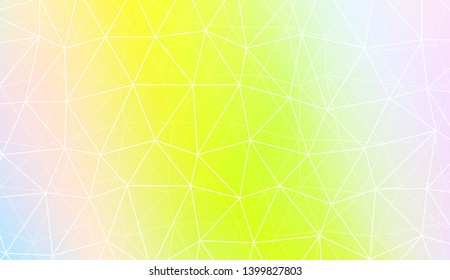 Blurry triangle texture. For wallpaper, presentation background, interior design, fashion print. Vector illustration. Creative gradient color