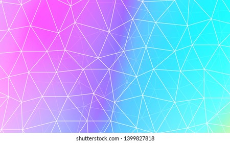 Blurry triangle texture. For wallpaper, presentation background, interior design, fashion print. Vector illustration. Creative gradient color