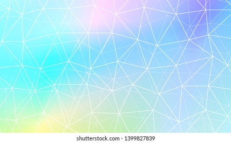 Blurry triangle texture. For wallpaper, presentation background, interior design, fashion print. Vector illustration. Creative gradient color