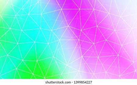 Blurry triangle texture. For wallpaper, presentation background, interior design, fashion print. Vector illustration. Creative gradient color